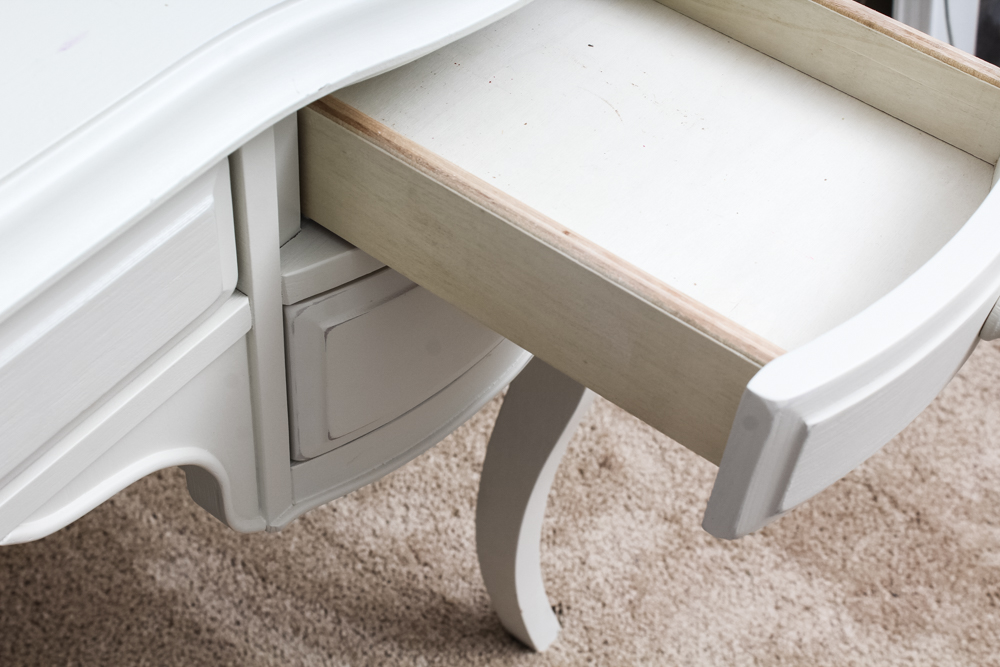 Pottery Barn "Lilac" Writing Desk with Hutch