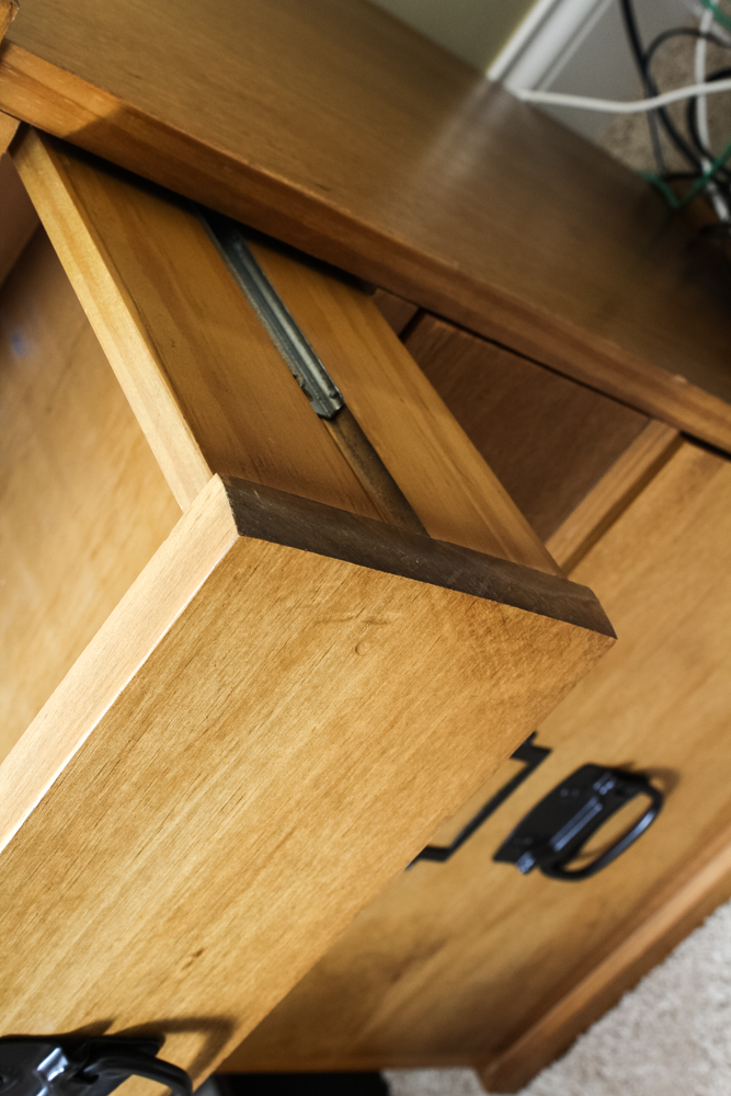 Pair of Pottery Barn Wooden Cabinets