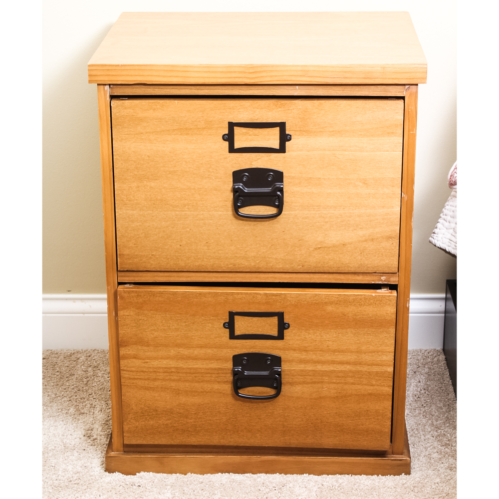 Pair of Pottery Barn Wooden Cabinets