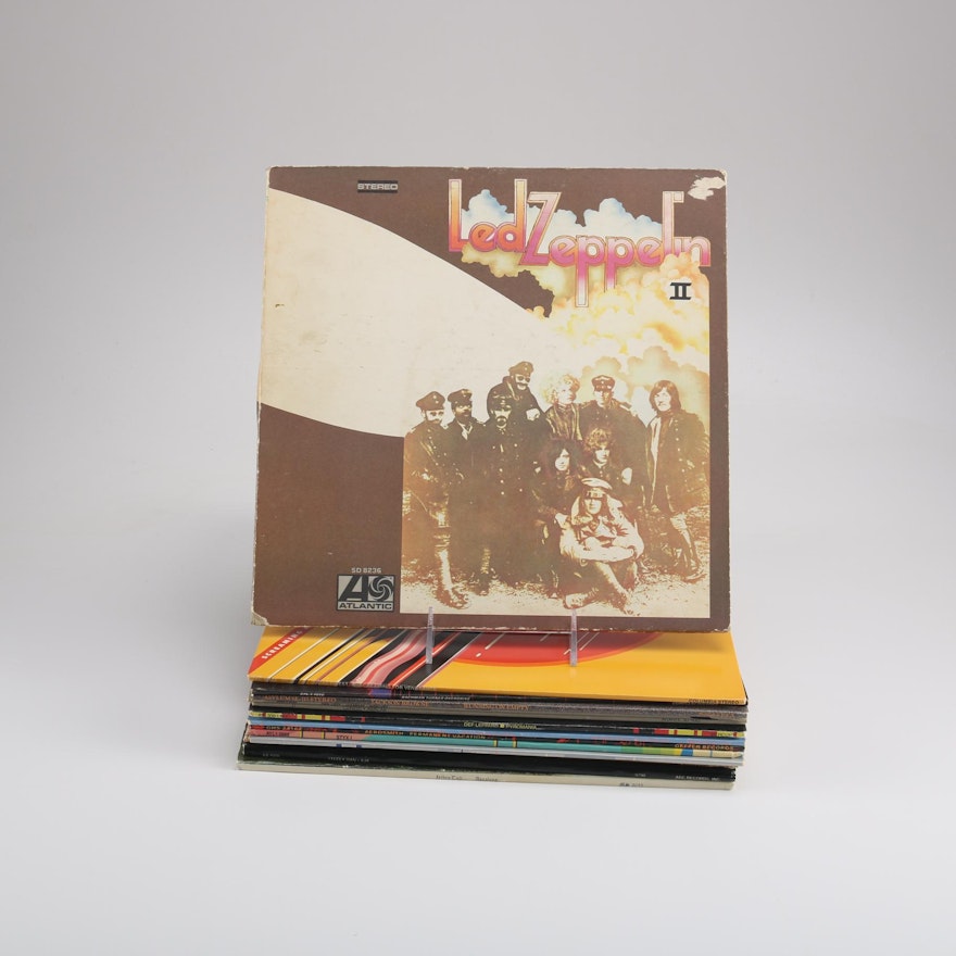 Zeppelin, Judas Priest, Aerosmith and Other Hard Rock LPs