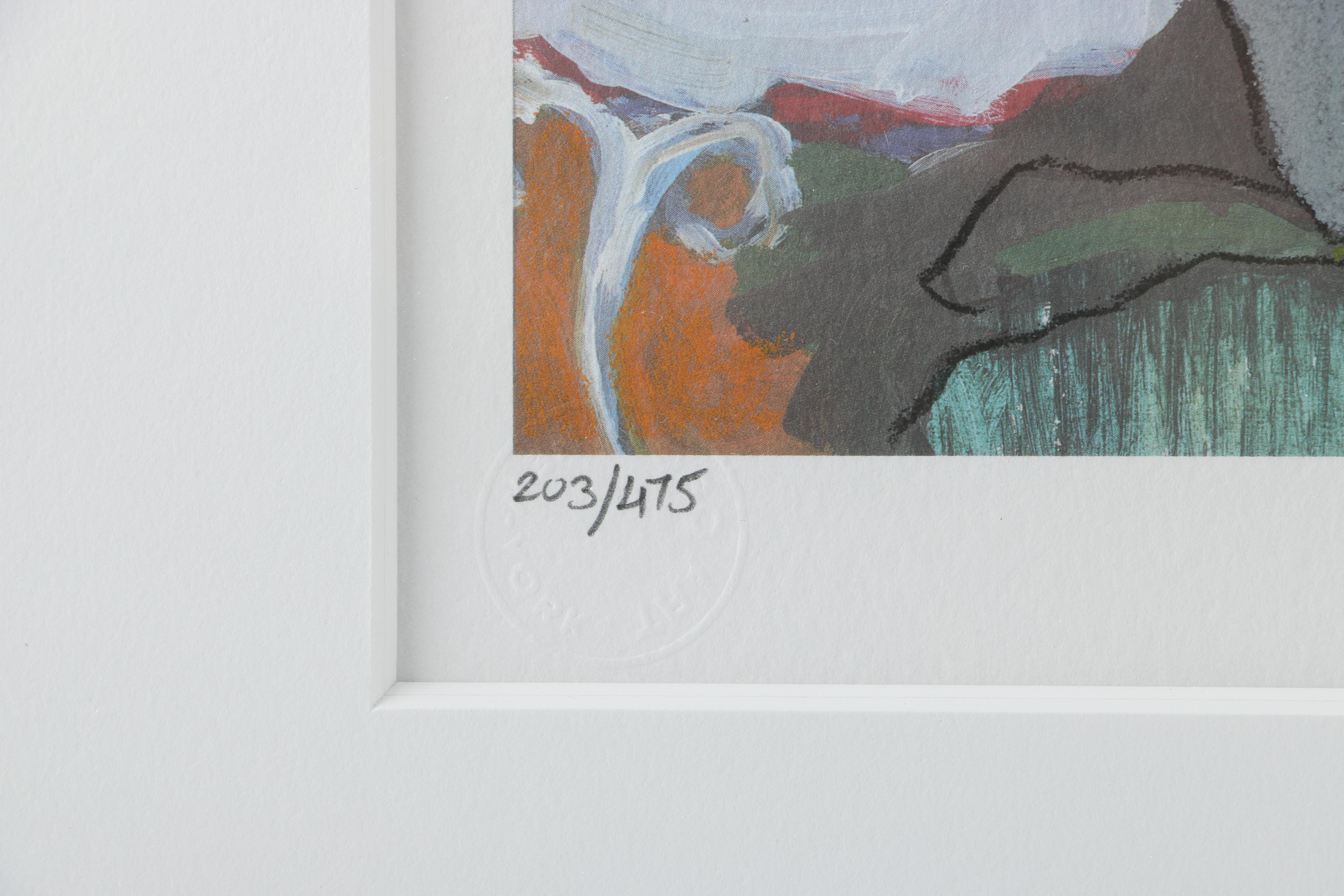 Itzchak Tarkay Limited Edition Offset Lithograph of Two Women