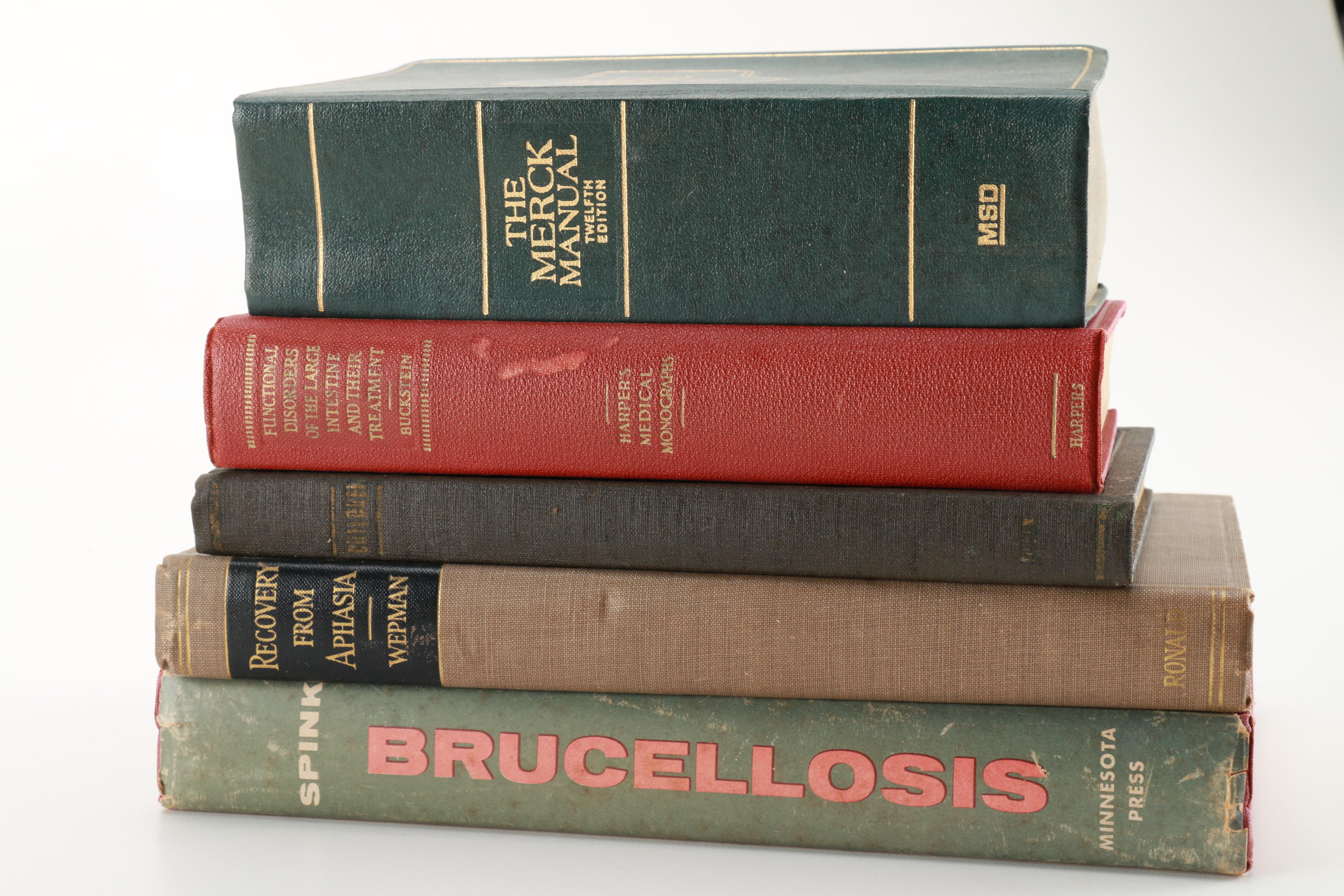 Vintage Medical Books Including 1928 "Children: Their Health and Happiness"