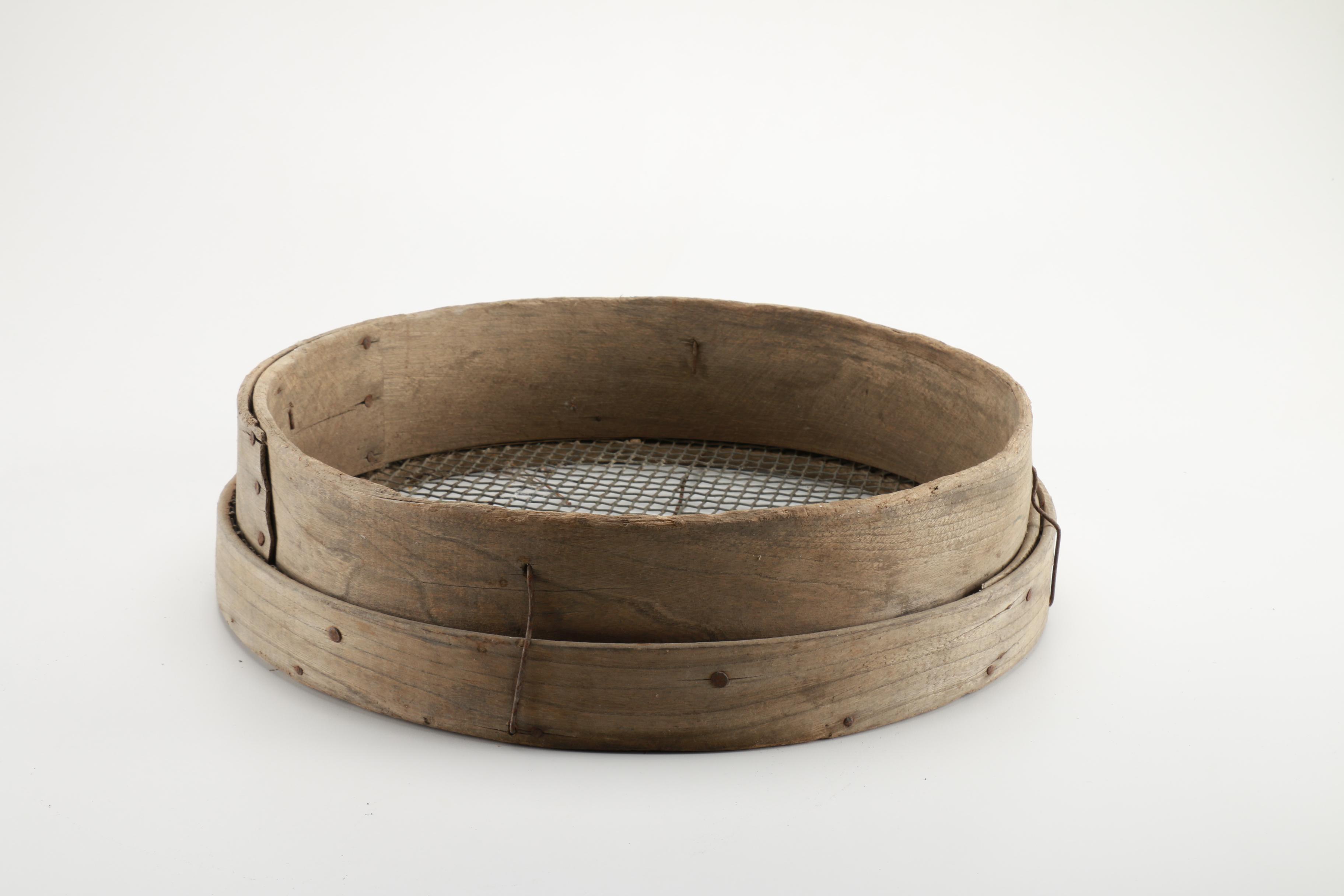 Rustic Wood Sieves