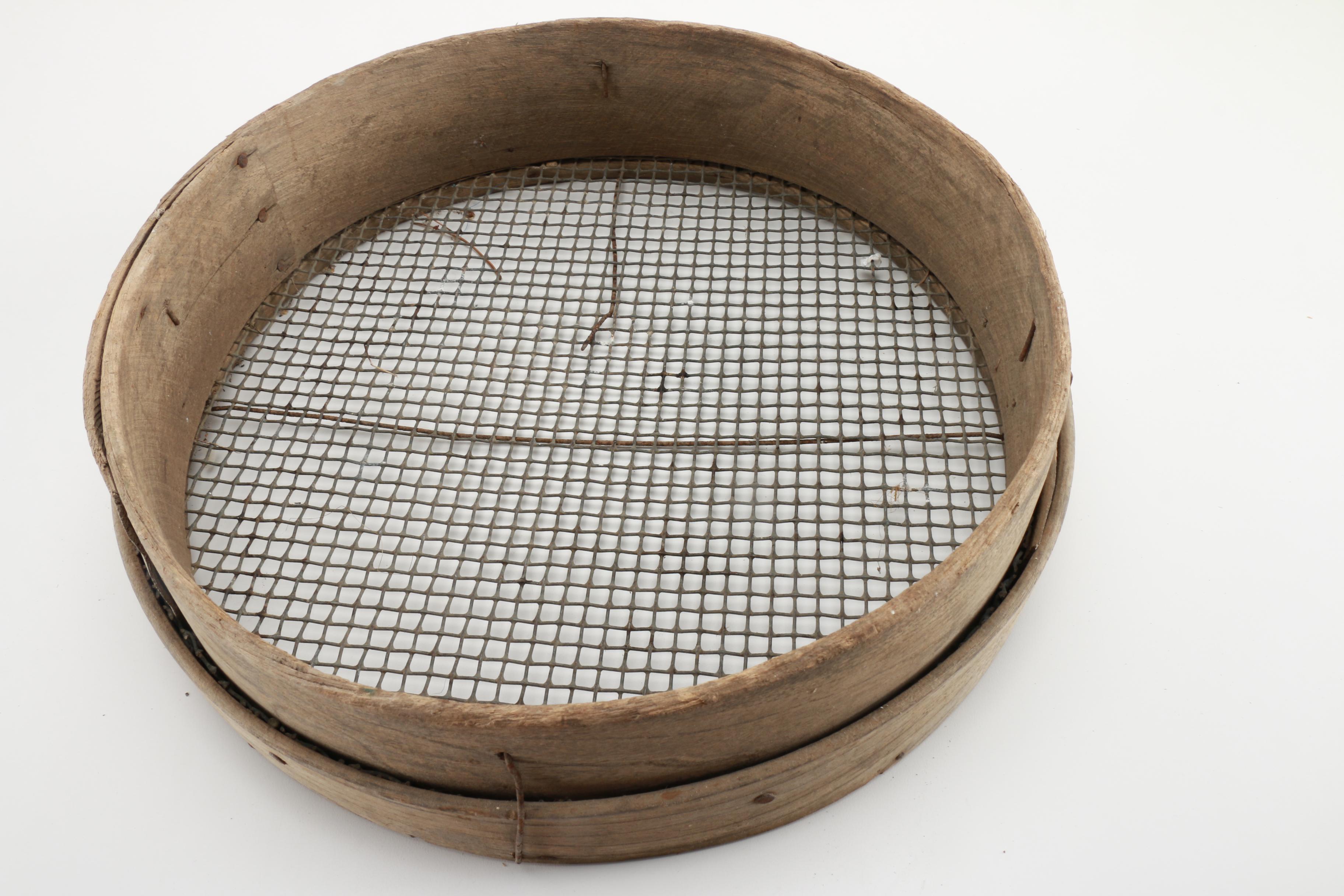 Rustic Wood Sieves