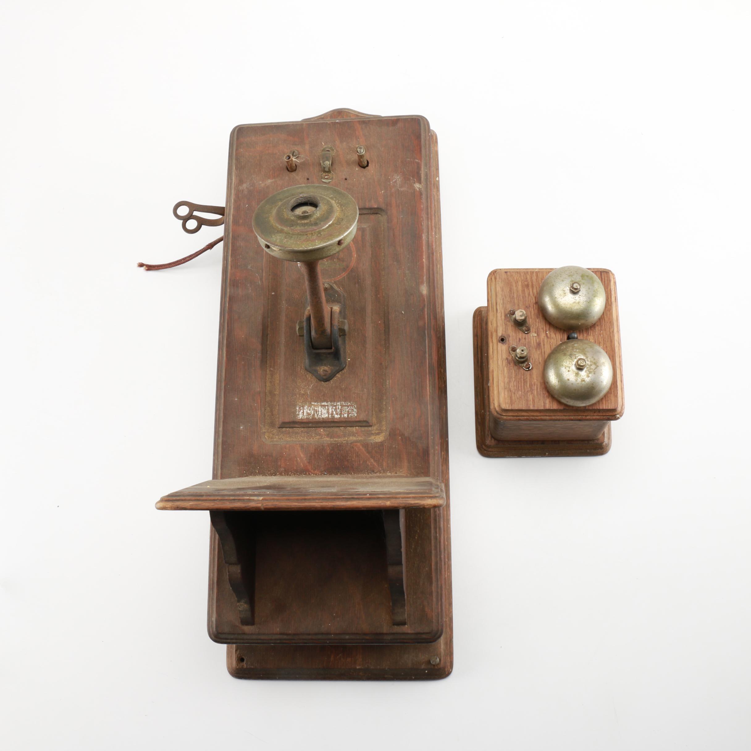 Antique Wall Telephone