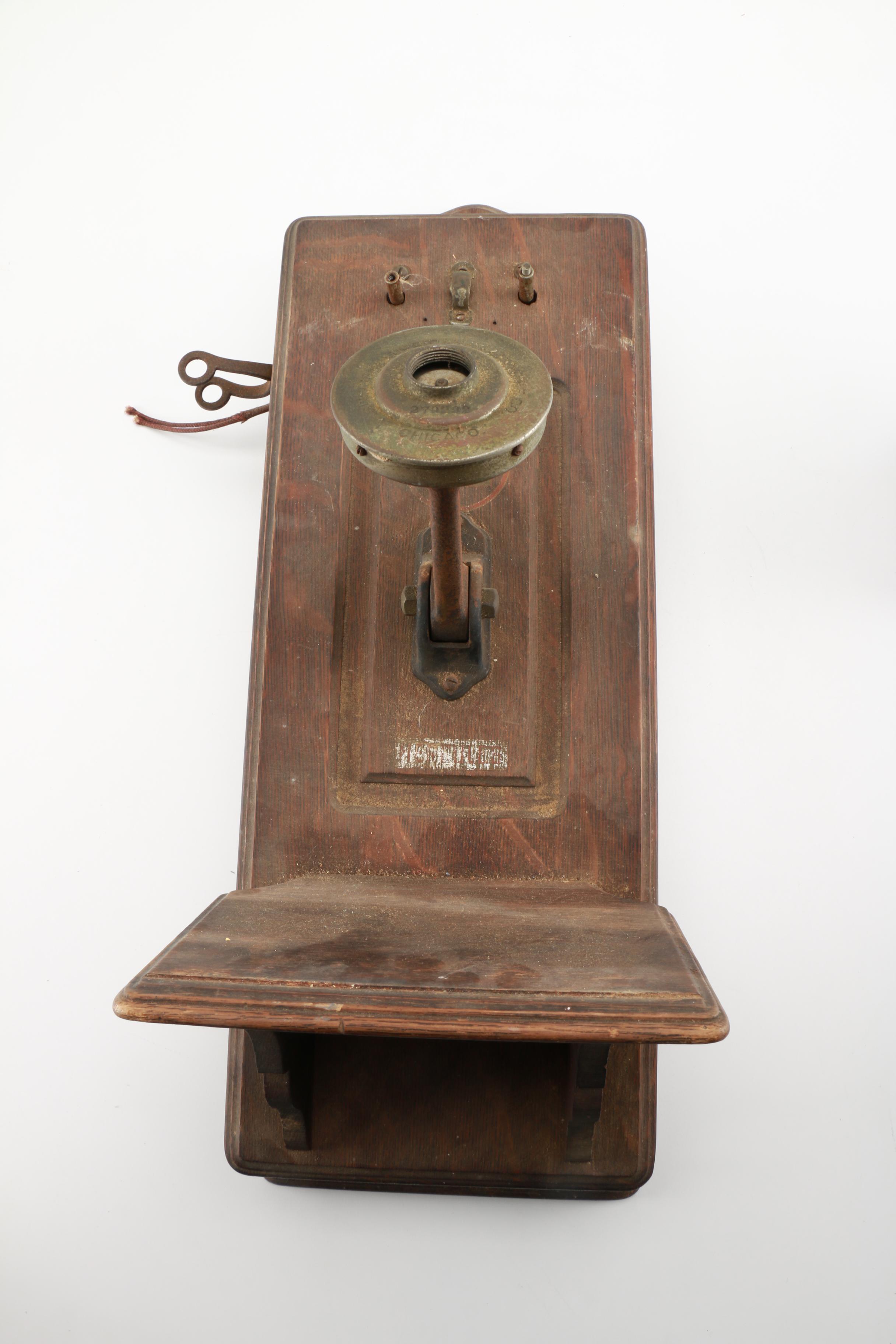 Antique Wall Telephone