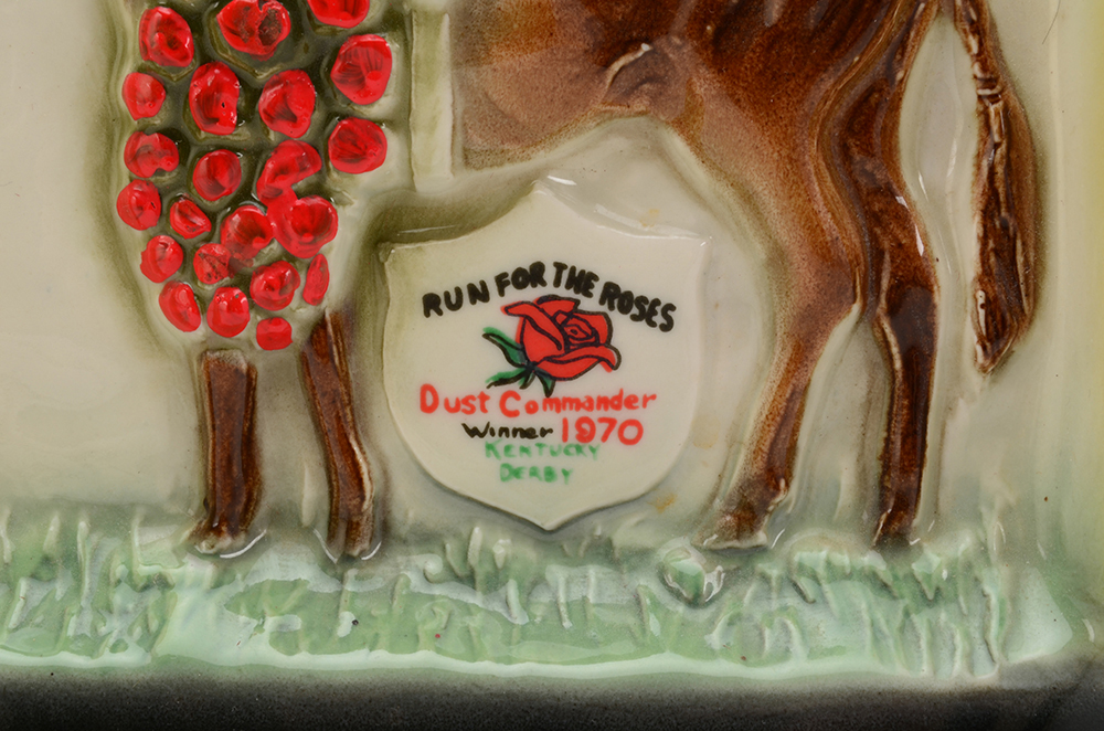 Jim Beam Churchill Downs Ceramic Whiskey Decanter