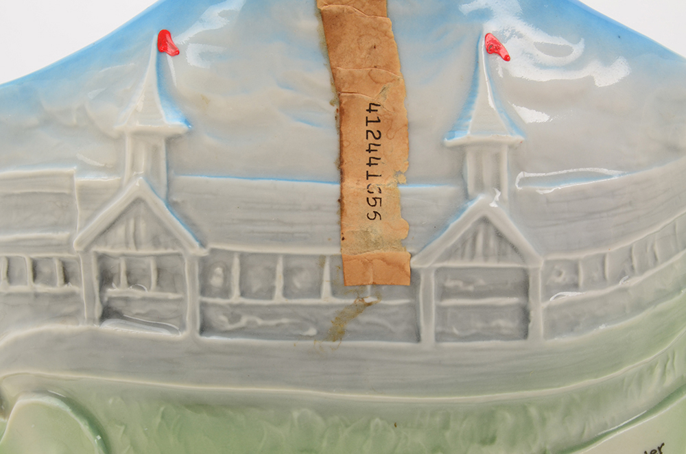 Jim Beam Churchill Downs Ceramic Whiskey Decanter