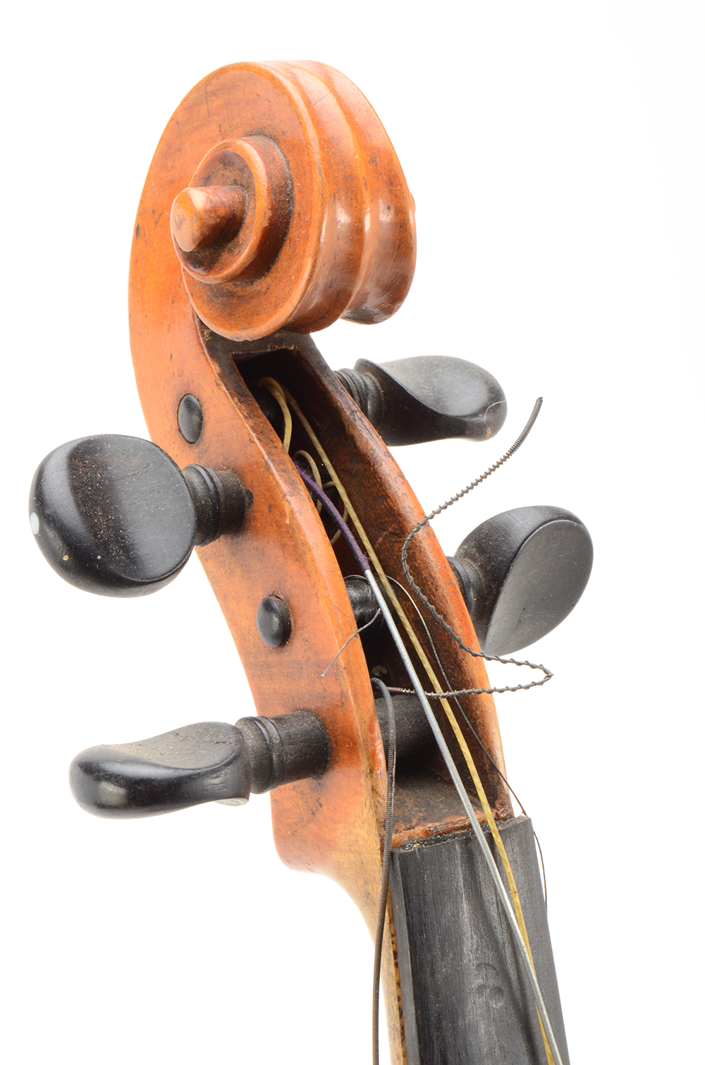 Antique Violin and Wood Case