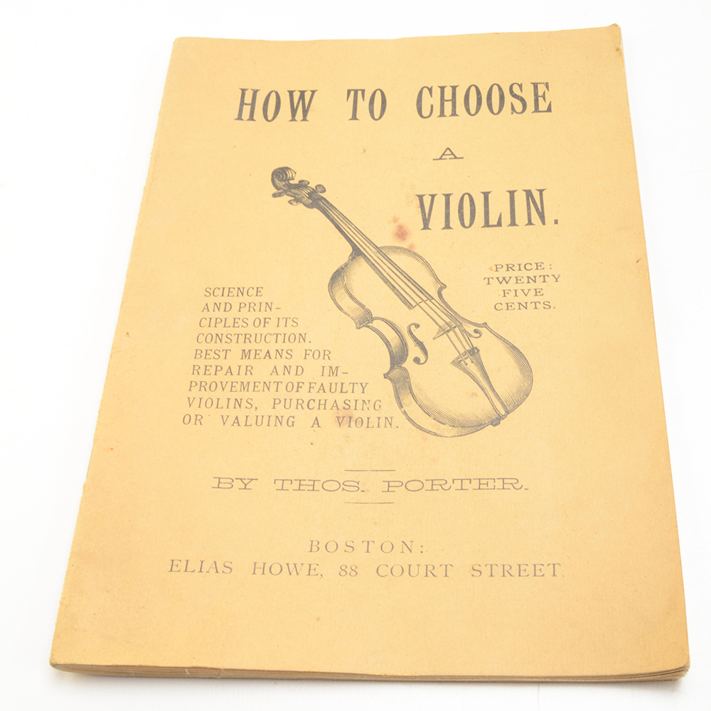 Antique Violin and Wood Case