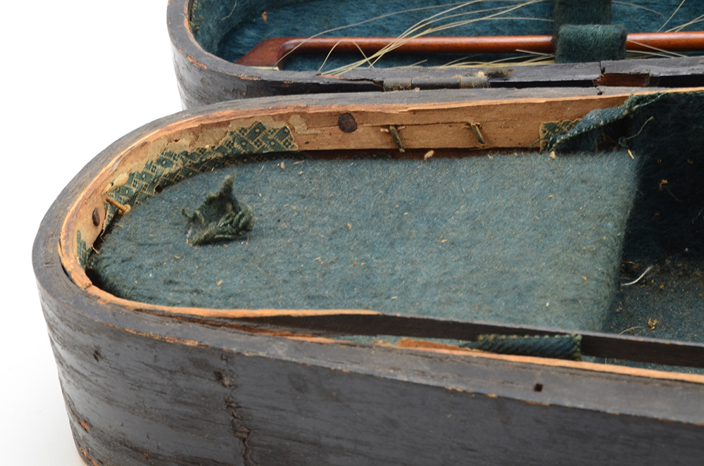 Antique Violin and Wood Case