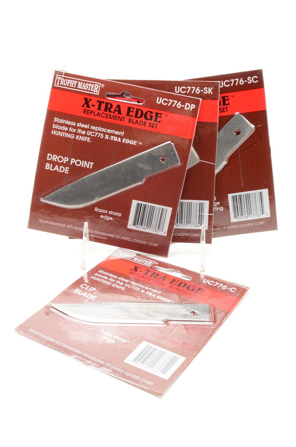 Pair of Trophy Master Hunting Knives with Accessories