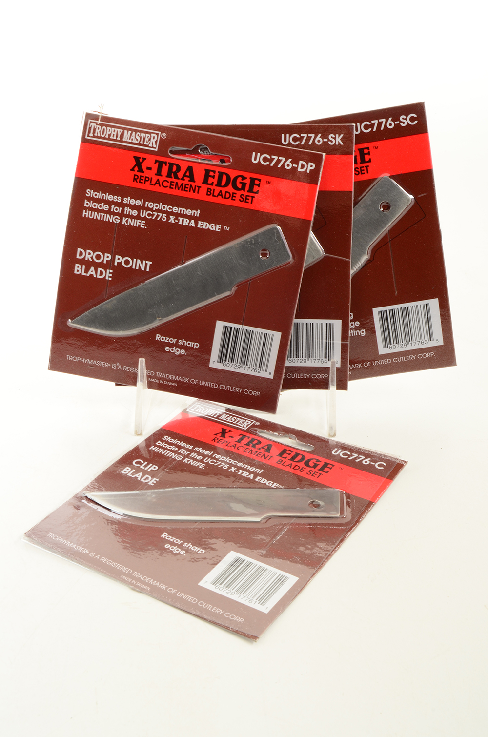 Pair of Trophy Master Hunting Knives with Accessories