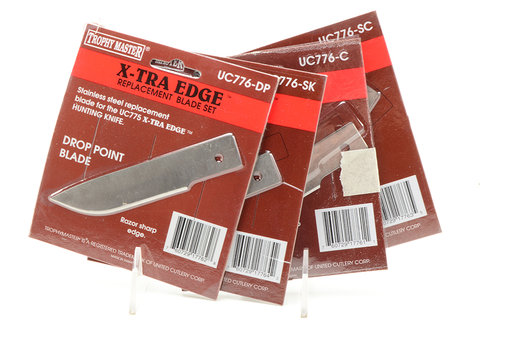 Pair of Trophy Master Hunting Knives with Accessories