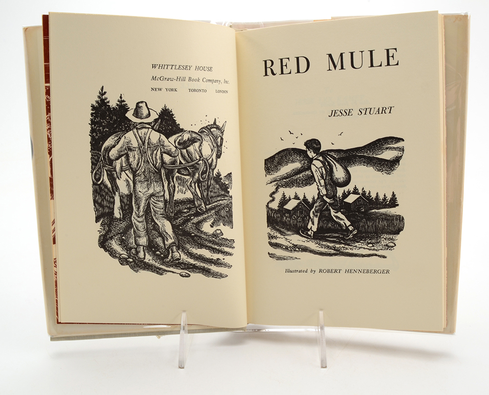 Signed Jesse Stuart Hardcover Books