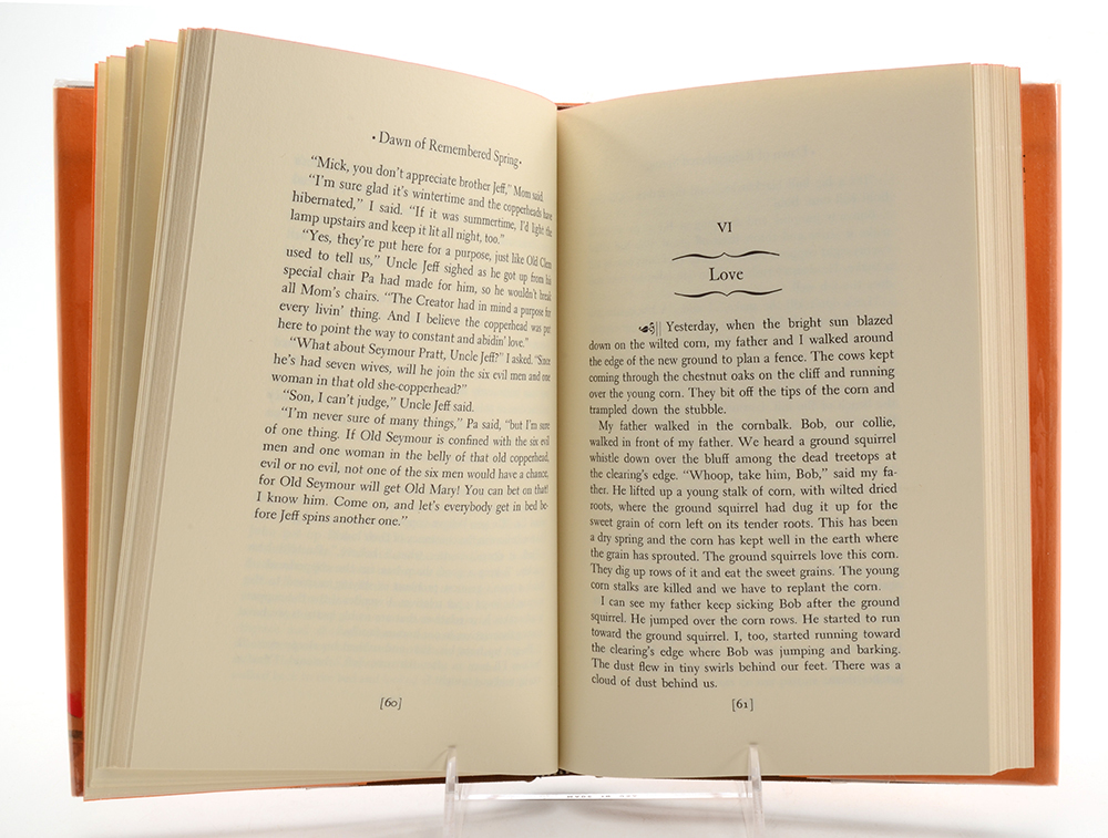 Signed Jesse Stuart Hardcover Books