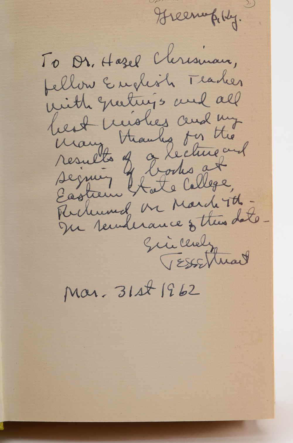 Collection of Signed Hardcover Jesse Stuart Books