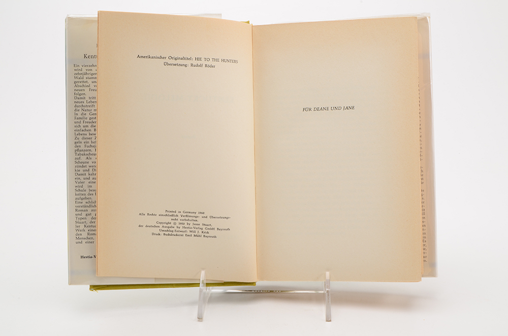 Collection of Signed Hardcover Jesse Stuart Books