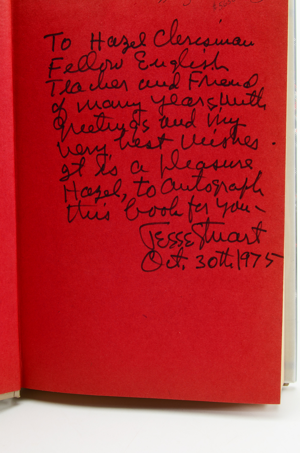 Collection of Signed Hardcover Jesse Stuart Books