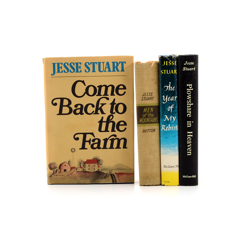 Signed Jesse Stuart Books
