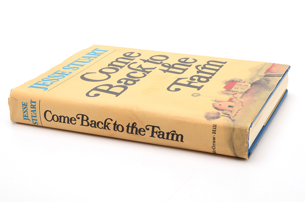 Signed Jesse Stuart Books