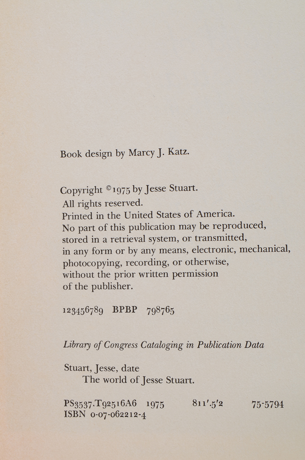 Collection of Signed Hardcover Jesse Stuart Books