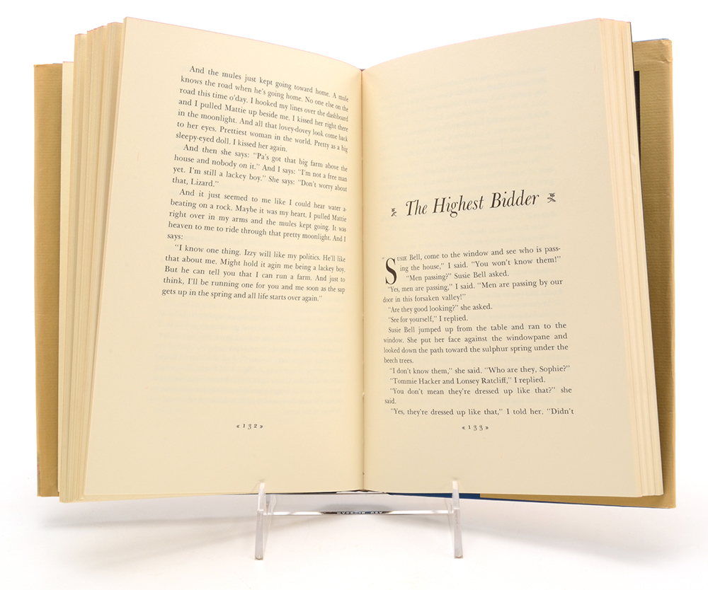 Signed Jesse Stuart Books