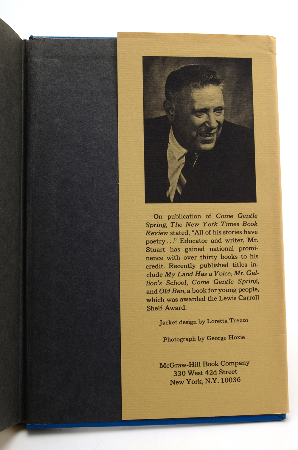 Signed Jesse Stuart Books