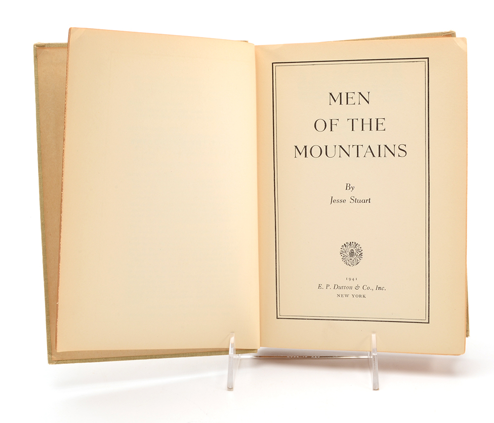 Signed Jesse Stuart Books