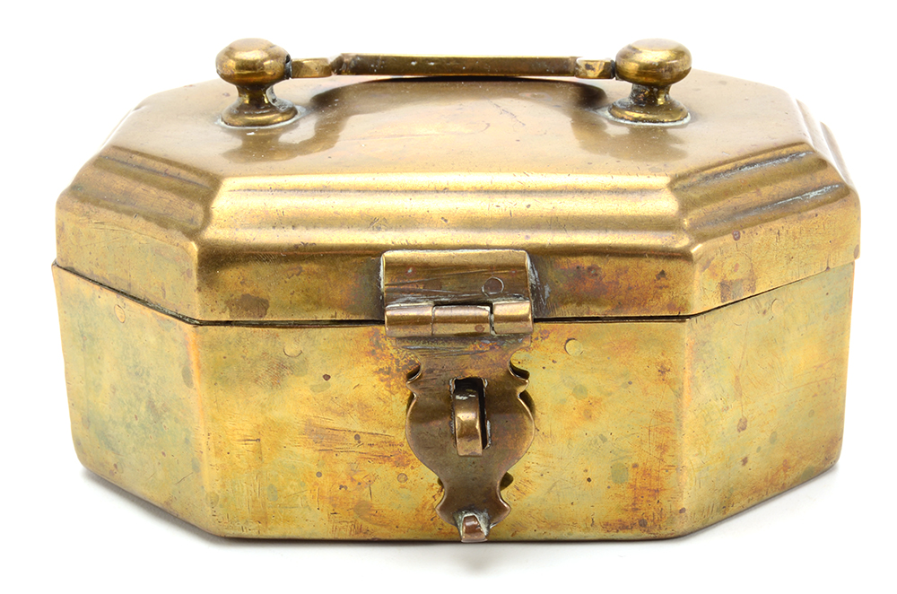 Vintage Brass Trinket Boxes