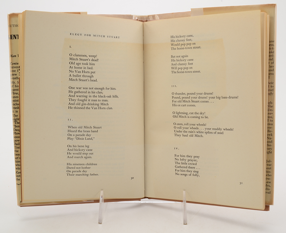 Signed Jesse Stuart Hardback Books