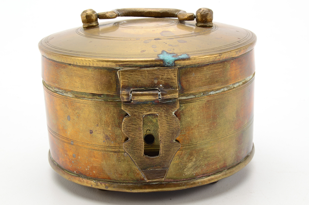 Vintage Brass Trinket Boxes