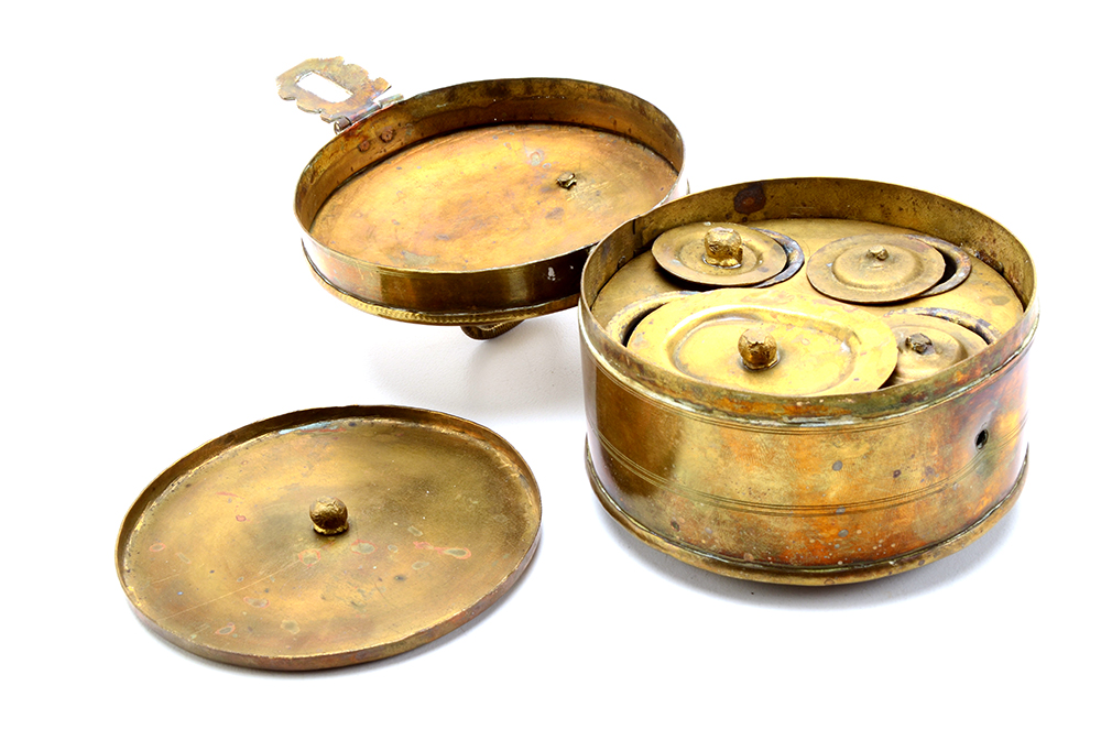 Vintage Brass Trinket Boxes