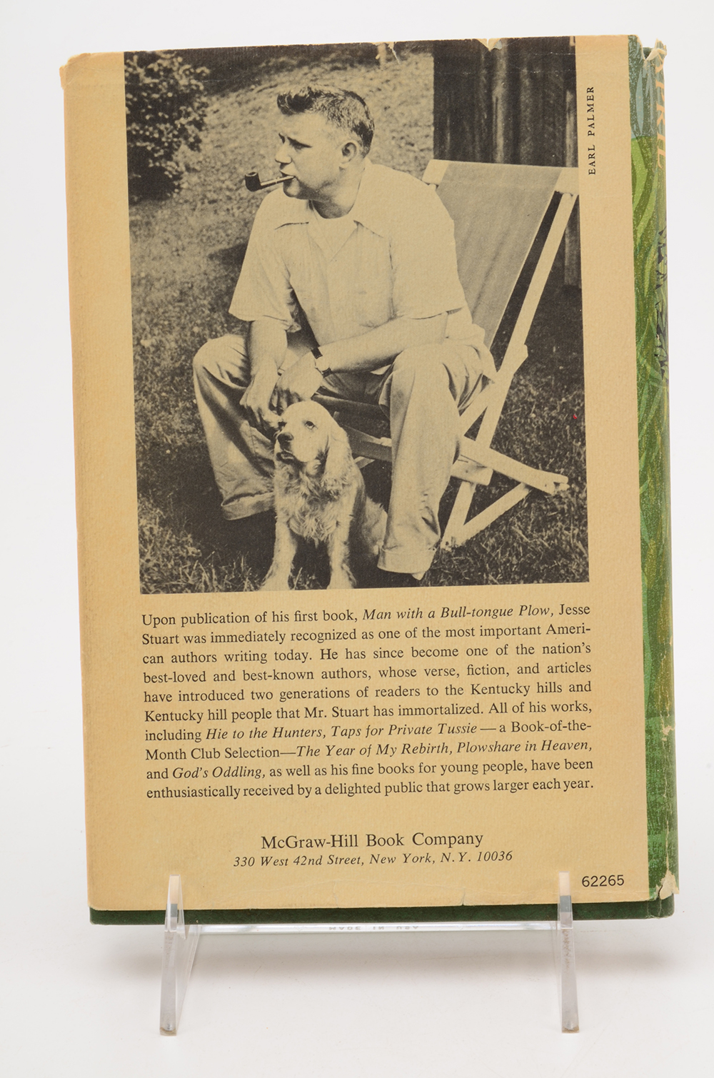 Signed Jesse Stuart Hardback Books