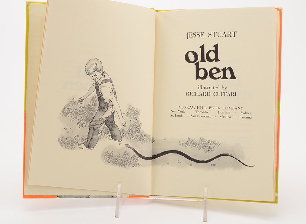 Jesse Stuart Signed Hardcover Books