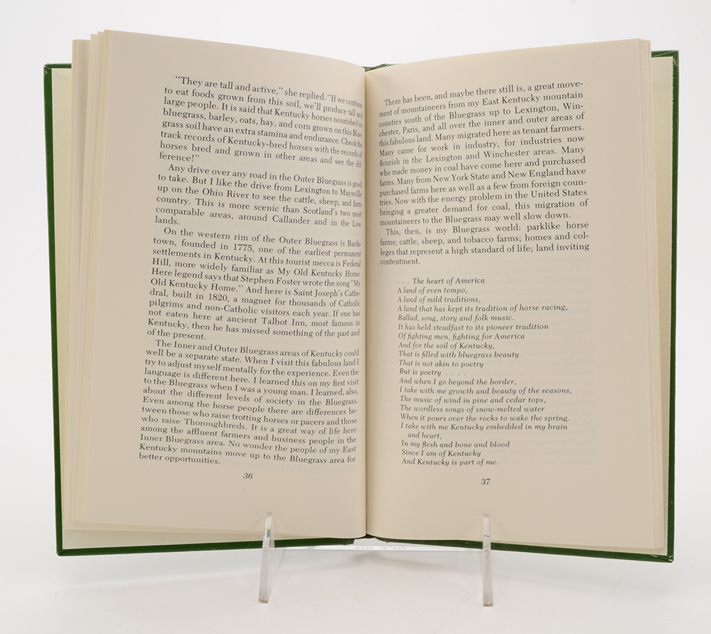 Signed Jesse Stuart Hardback Books