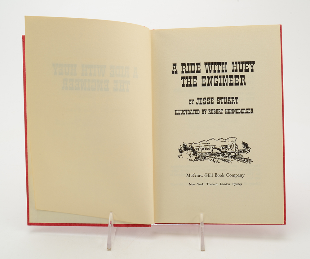 Jesse Stuart Signed Hardcover Books