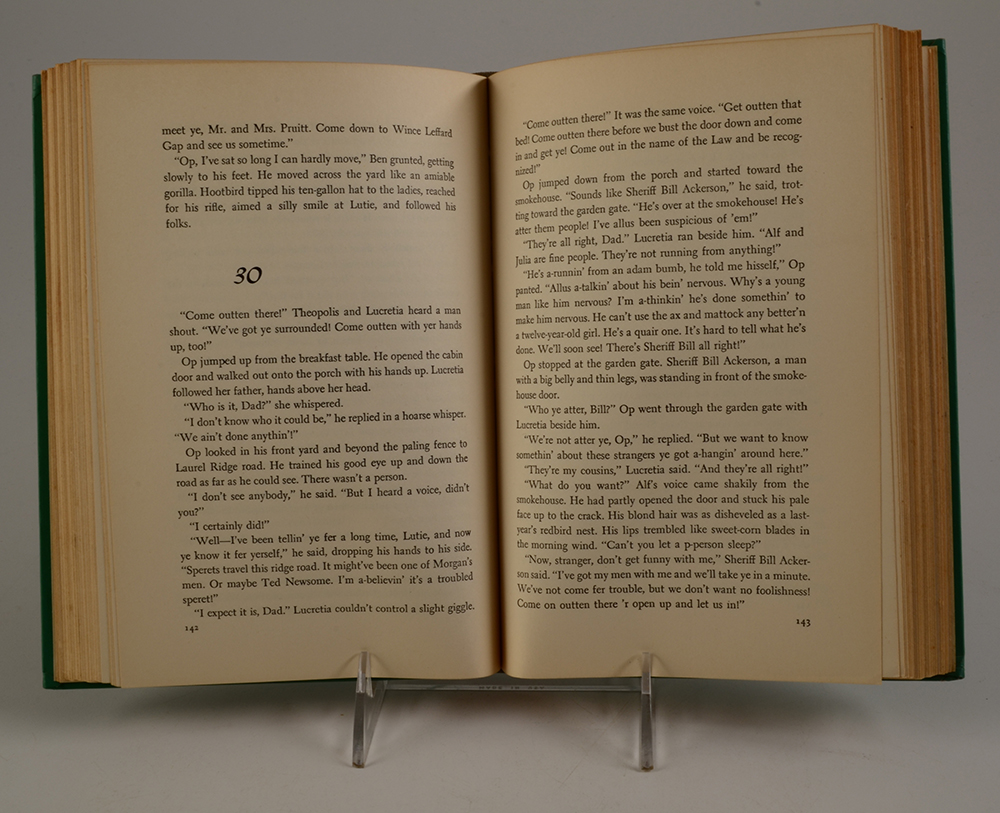 Signed Jesse Stuart Hardback Books