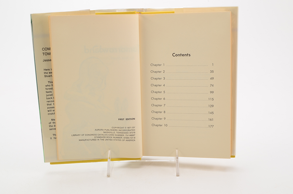 Jesse Stuart Signed Hardcover Books