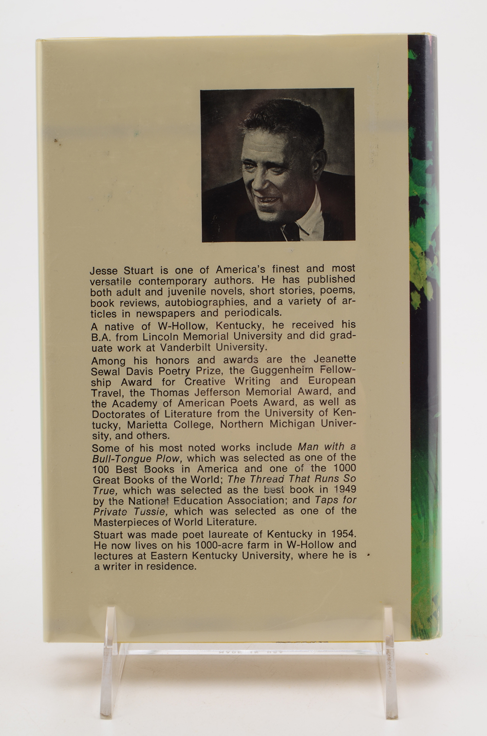 Jesse Stuart Signed Hardcover Books