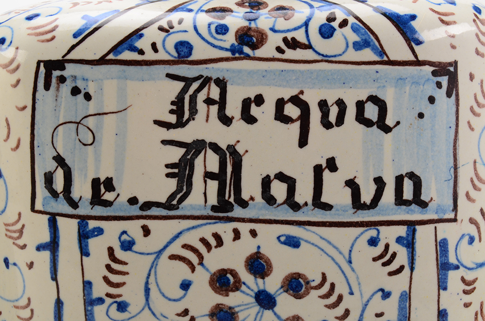 Italian Faience Style Tin-Glazed Ceramic Jars