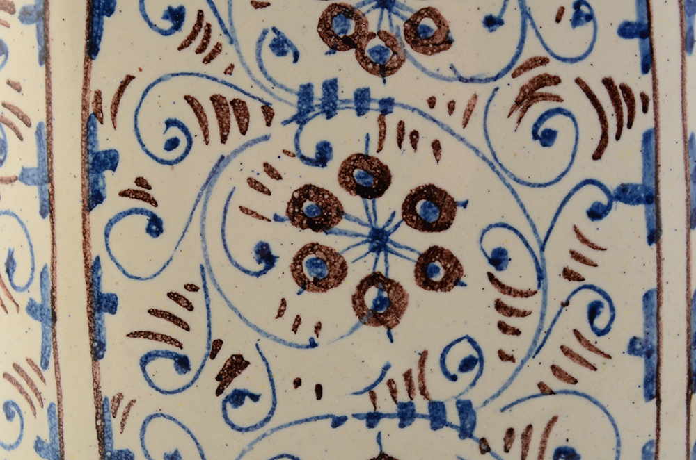 Italian Faience Style Tin-Glazed Ceramic Jars