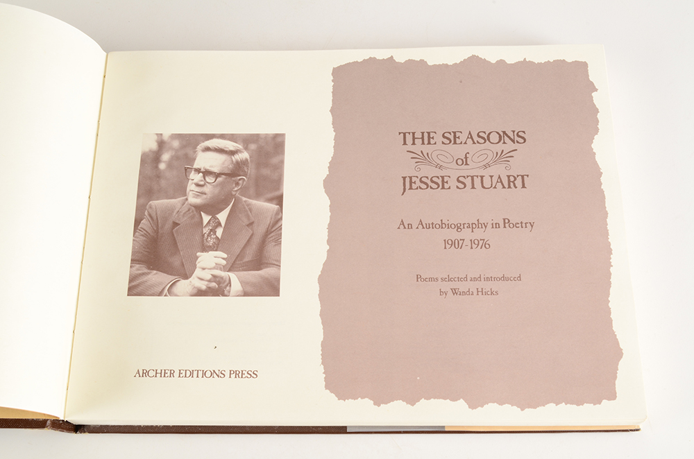 Jesse Stuart Autobiographical Works and Editorial Collection