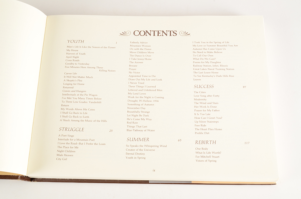 Jesse Stuart Autobiographical Works and Editorial Collection