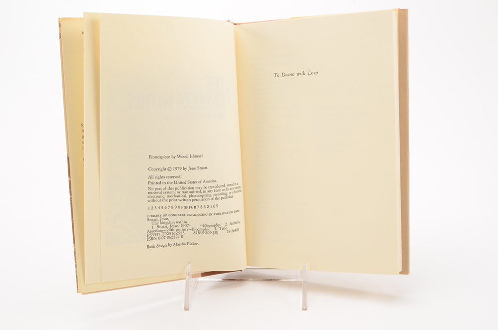 Jesse Stuart Autobiographical Works and Editorial Collection