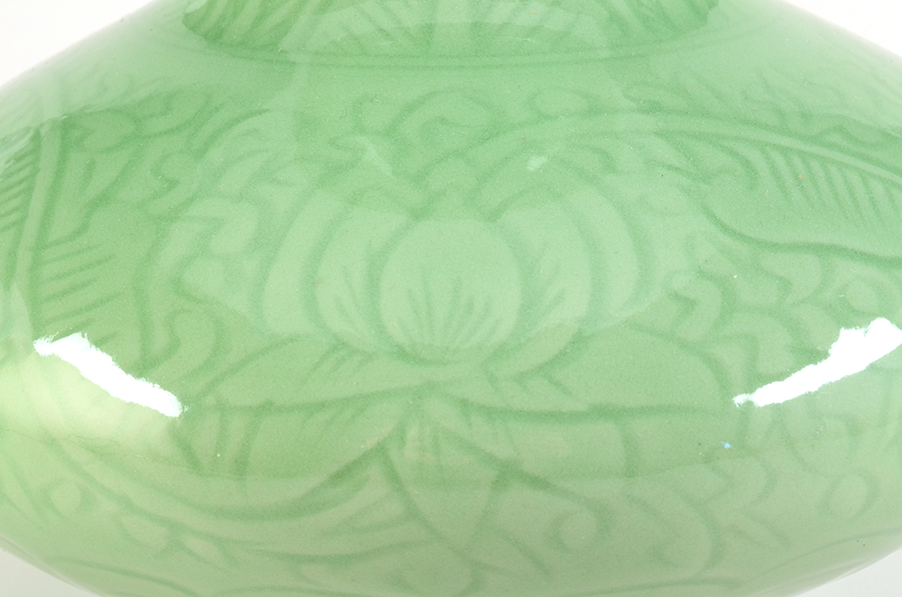 Chinese Celadon Style Vase