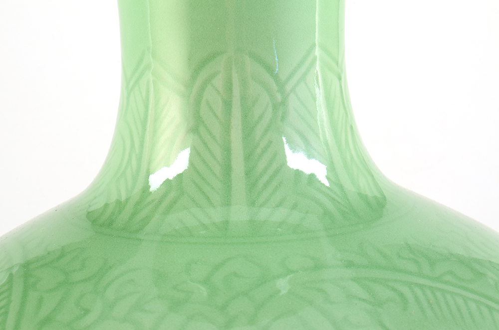 Chinese Celadon Style Vase
