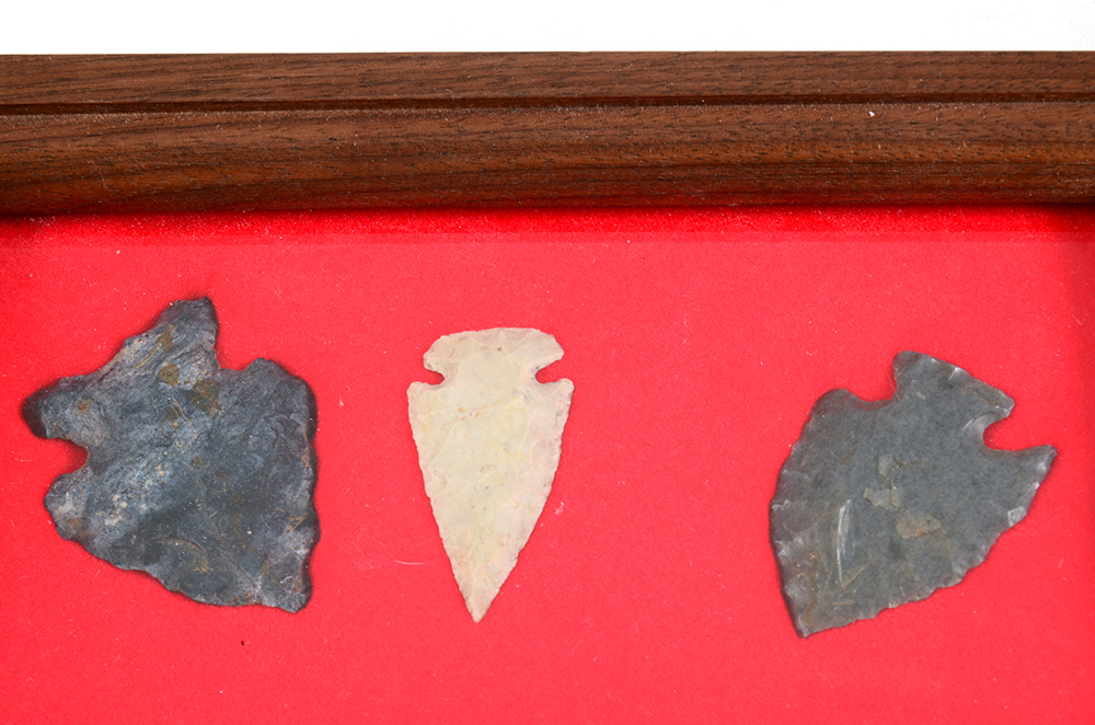 Arrowhead Collection and Rock Specimens