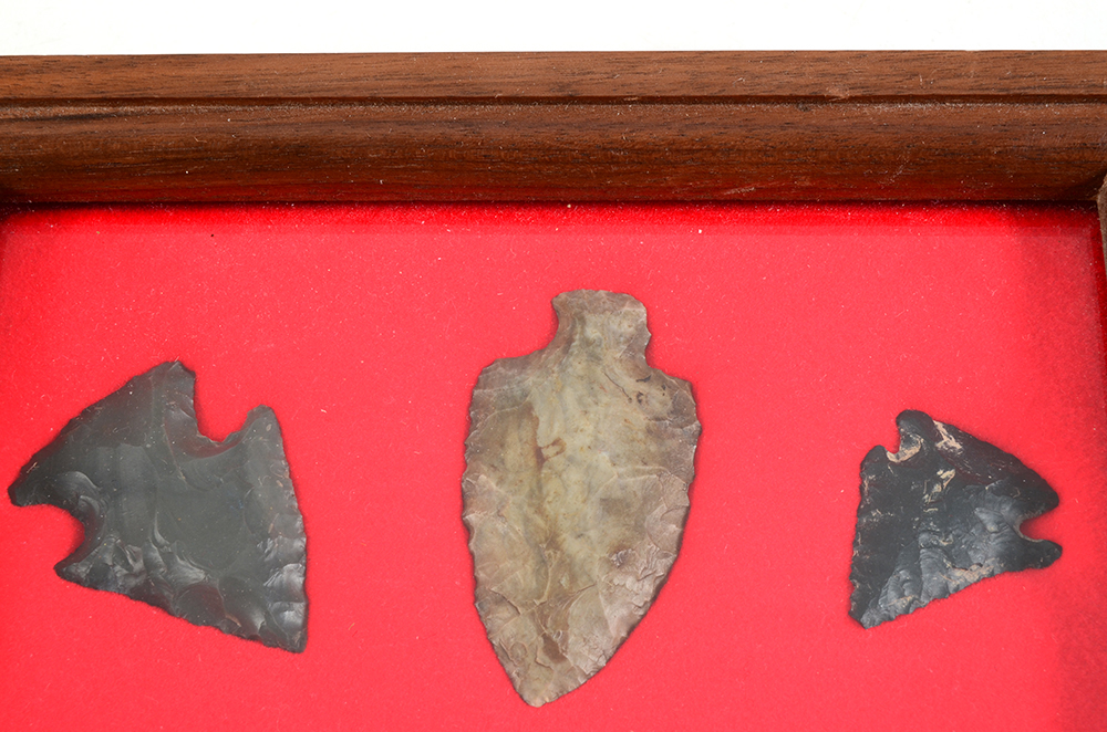 Arrowhead Collection and Rock Specimens