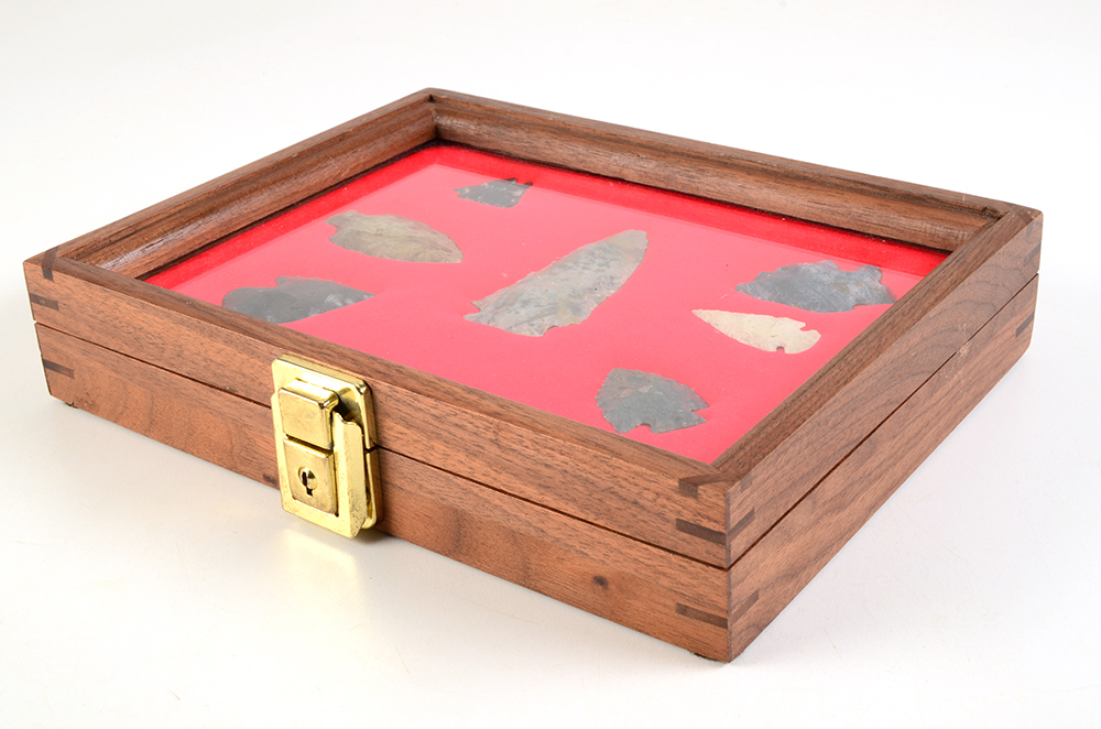 Arrowhead Collection and Rock Specimens